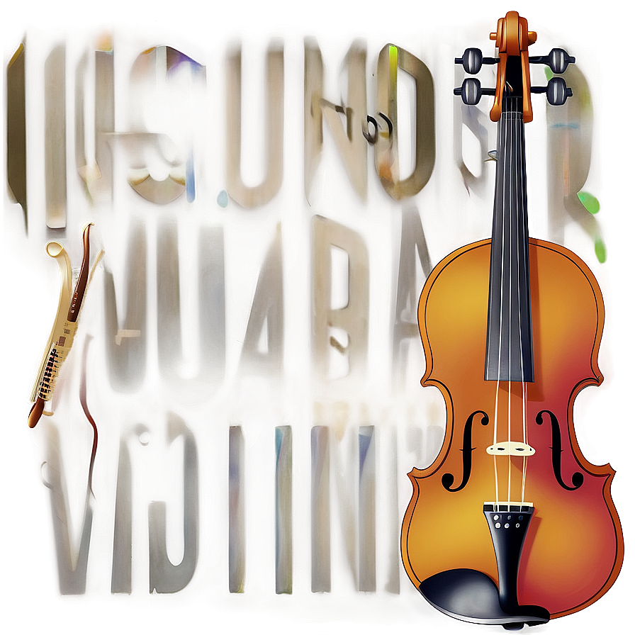 Musician Playing Violin Clipart Png Qoe PNG image