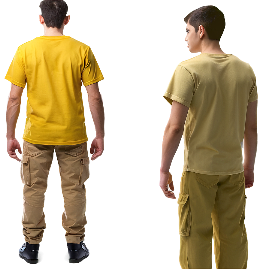 Mustard Yellow Blank Shirt Png 73 PNG image