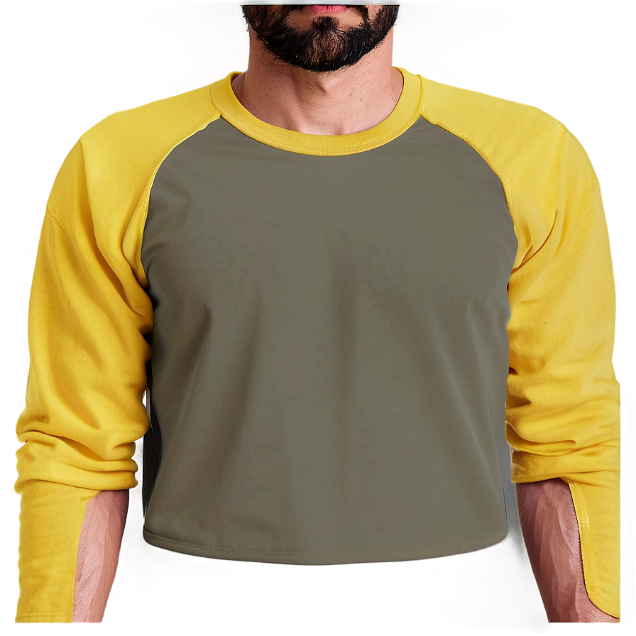 Mustard Yellow Blank Shirt Png Oic48 PNG image