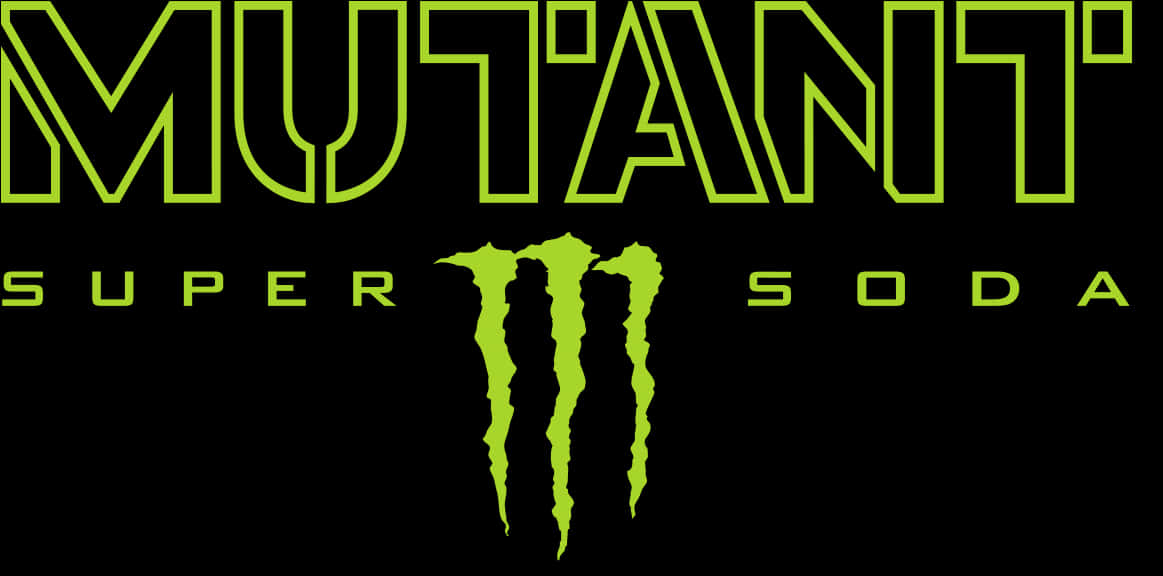 Mutant Super Soda Logo Monster Energy PNG image