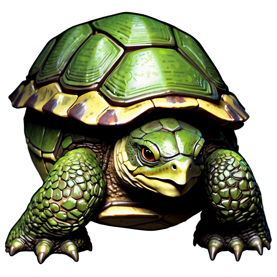 Mutant Turtle Comic Style Png 06242024 PNG image