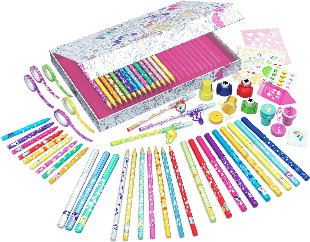 My Little Pony Art Supplies Set PNG image