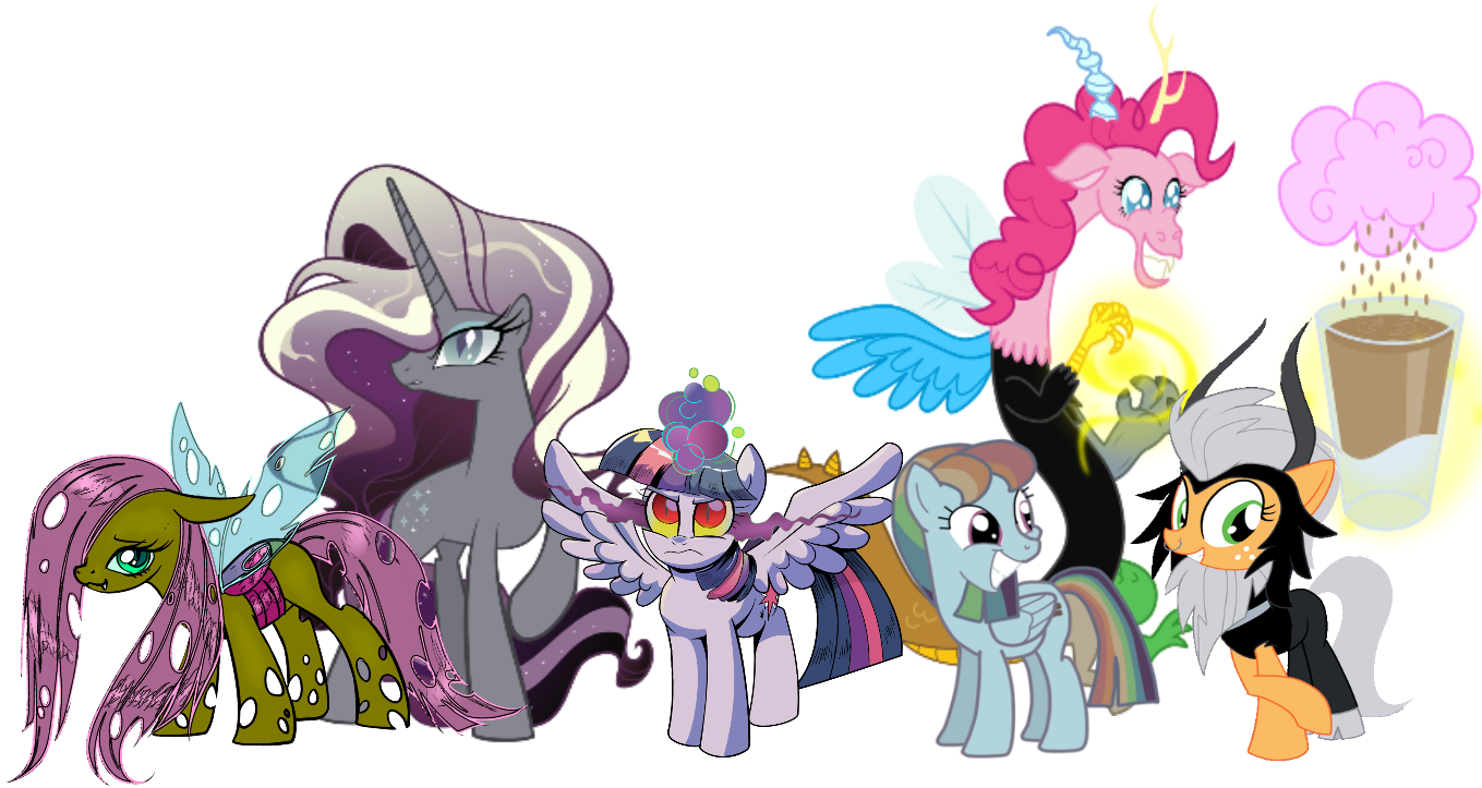 My Little Pony Friends Together PNG image
