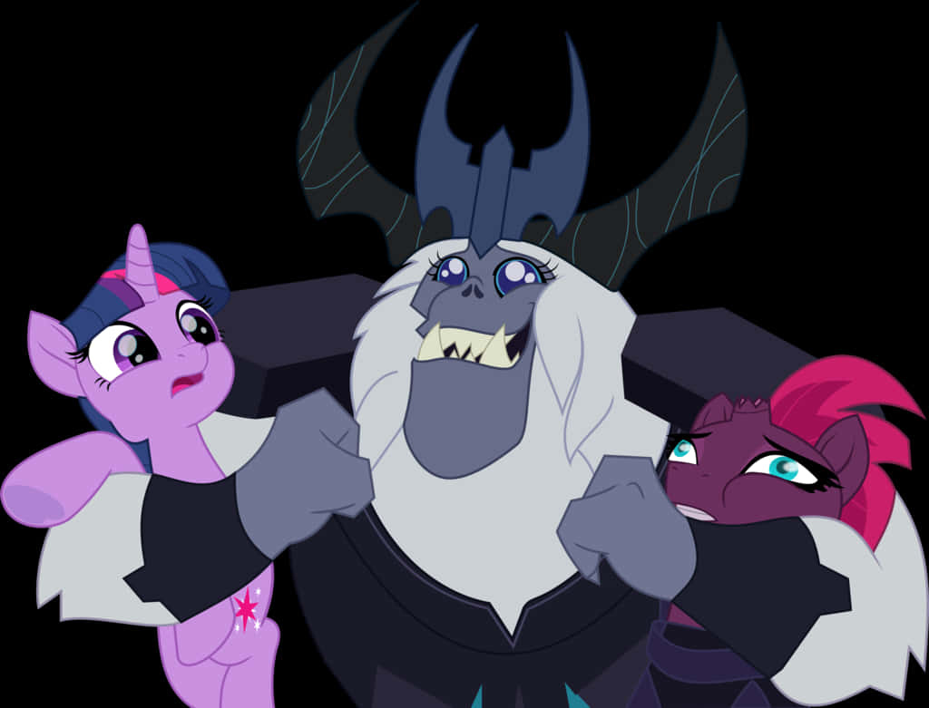 My Little Pony Twilight Sparkle King Sombra Tempest Shadow PNG image