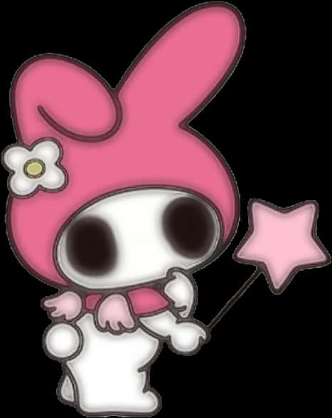 My Melody Magical Wand PNG image