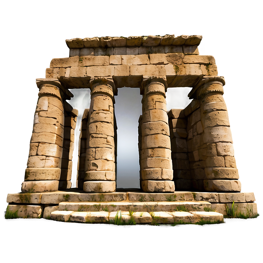 Mysterious Ancient Ruins Picture Png Nqf PNG image