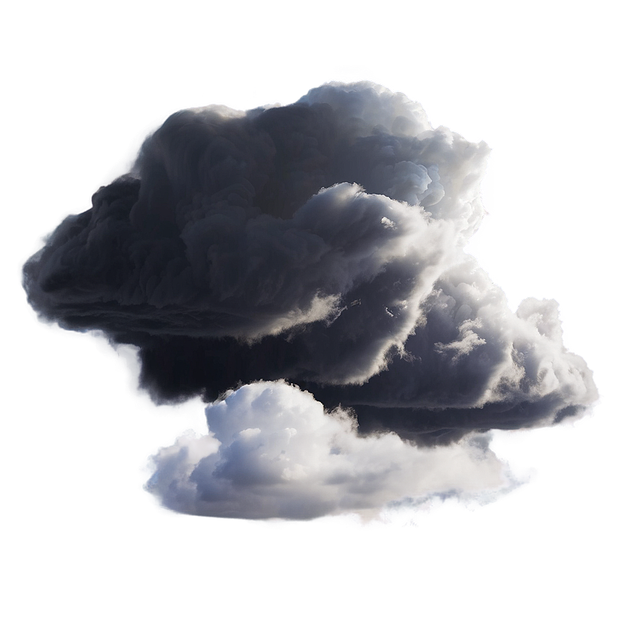 Mysterious Black Clouds Png Bbb PNG image