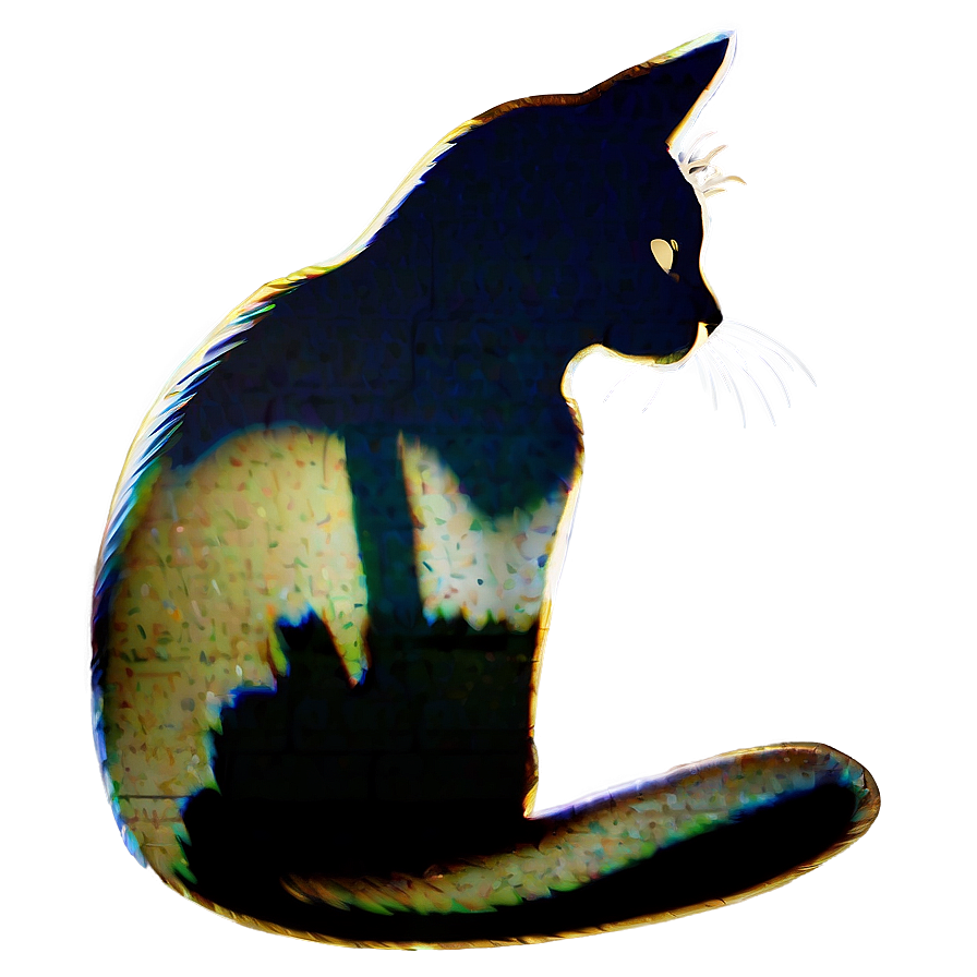 Mysterious Cat Shadow Png A PNG image