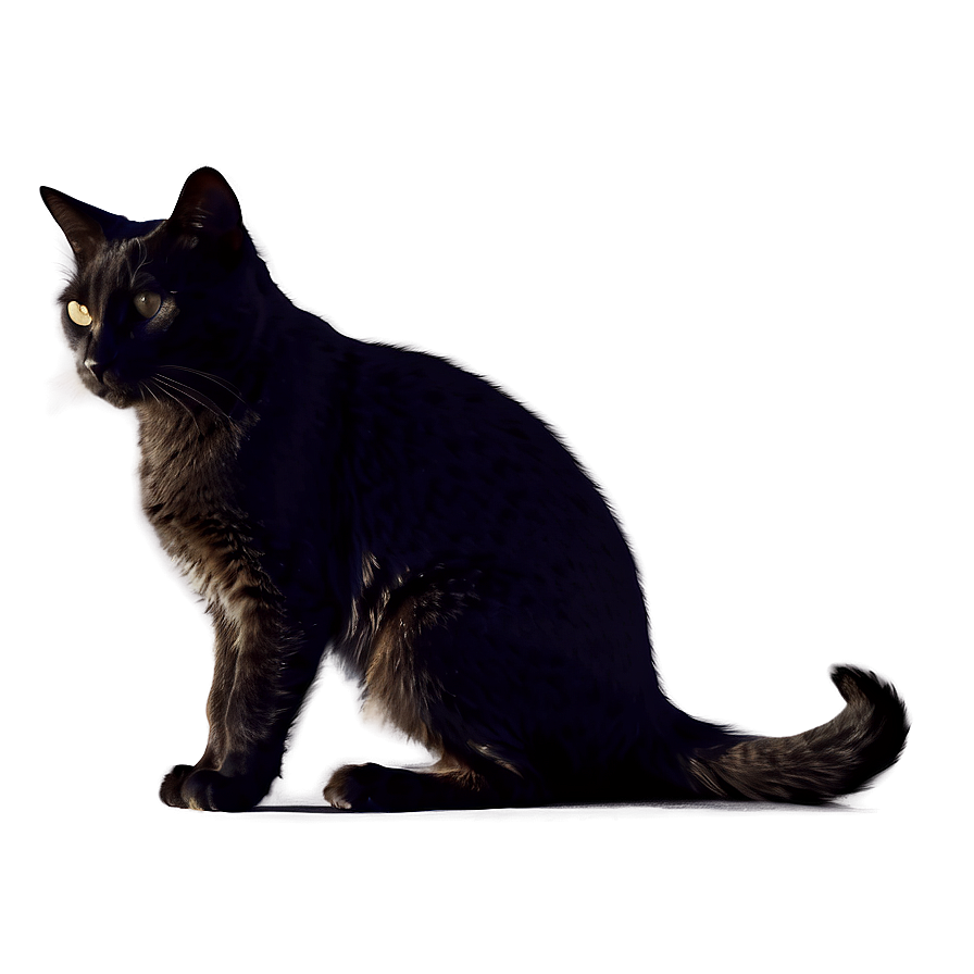 Mysterious Cat Shadow Png D PNG image