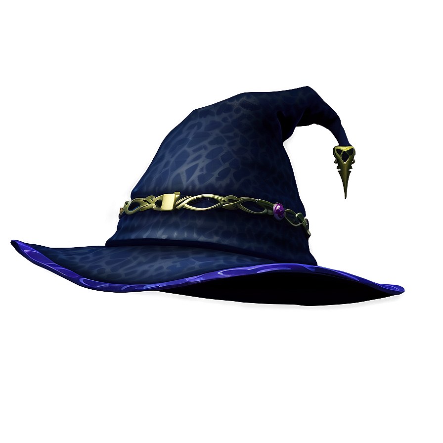 Mysterious Dark Wizard Hat Png Xev PNG image