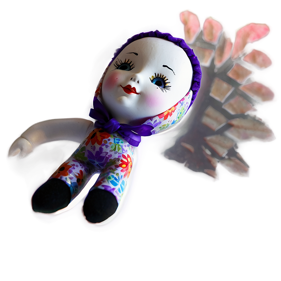 Mysterious Doll In Shadows Png Owb PNG image