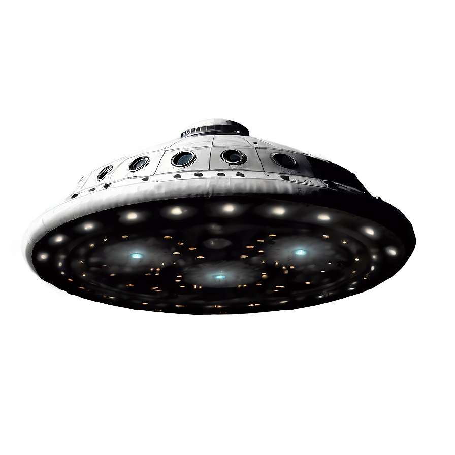 Mysterious Flying Saucer Encounter Png 42 PNG image