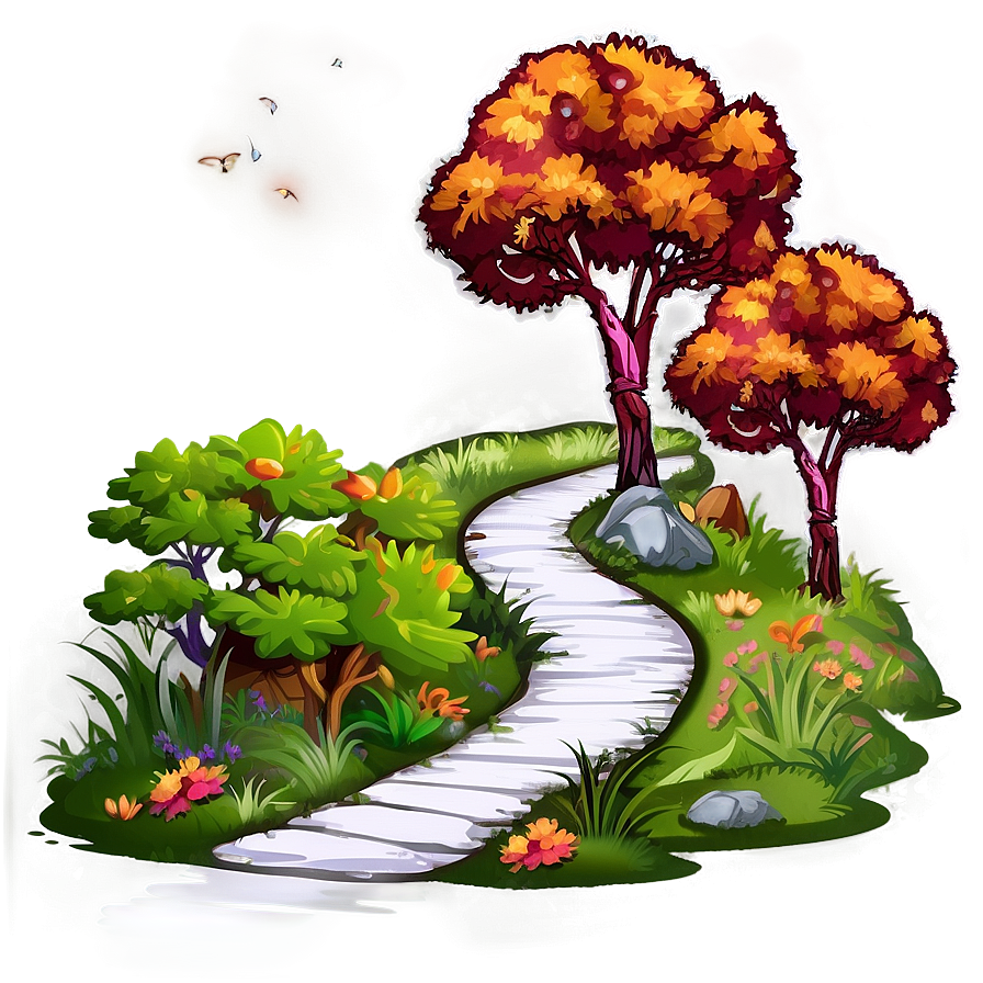 Mysterious Forest Path Png 06252024 PNG image