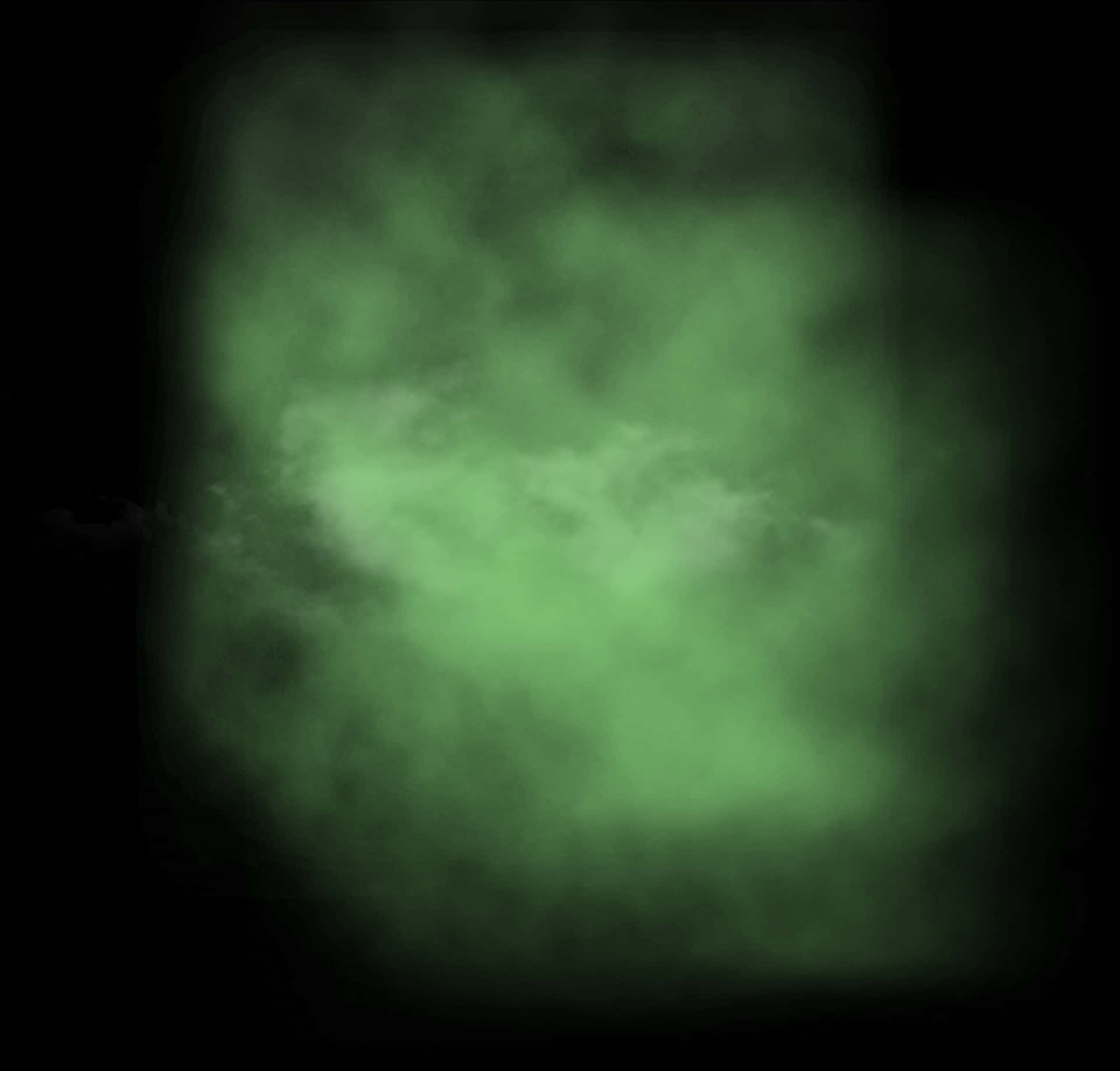 Mysterious_ Green_ Fog PNG image