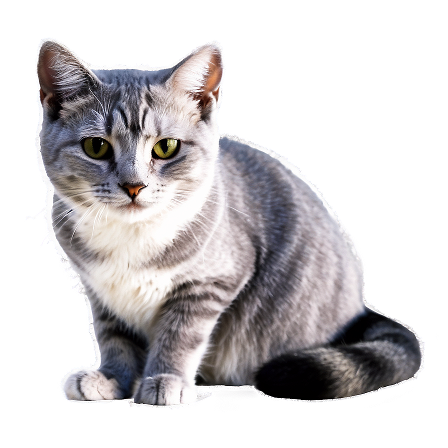 Mysterious Grey Cat Png Yas PNG image