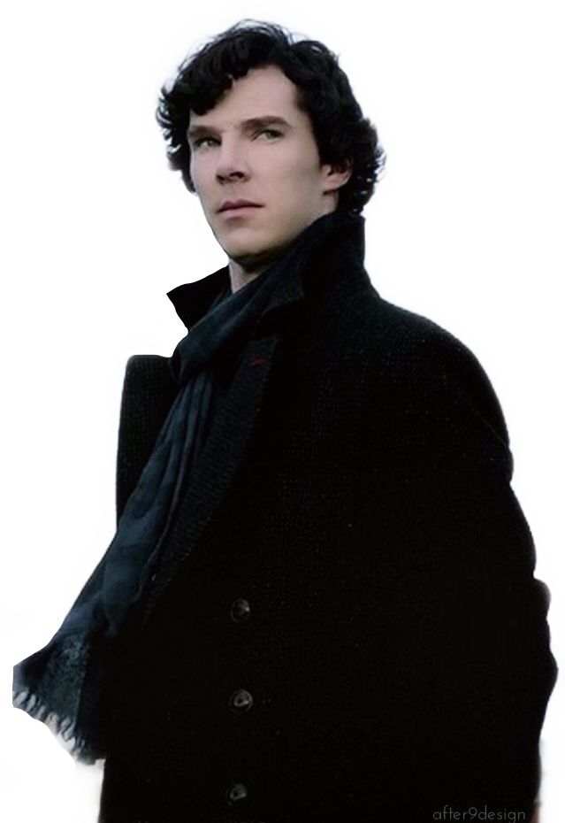 Mysterious Manin Black Coat PNG image