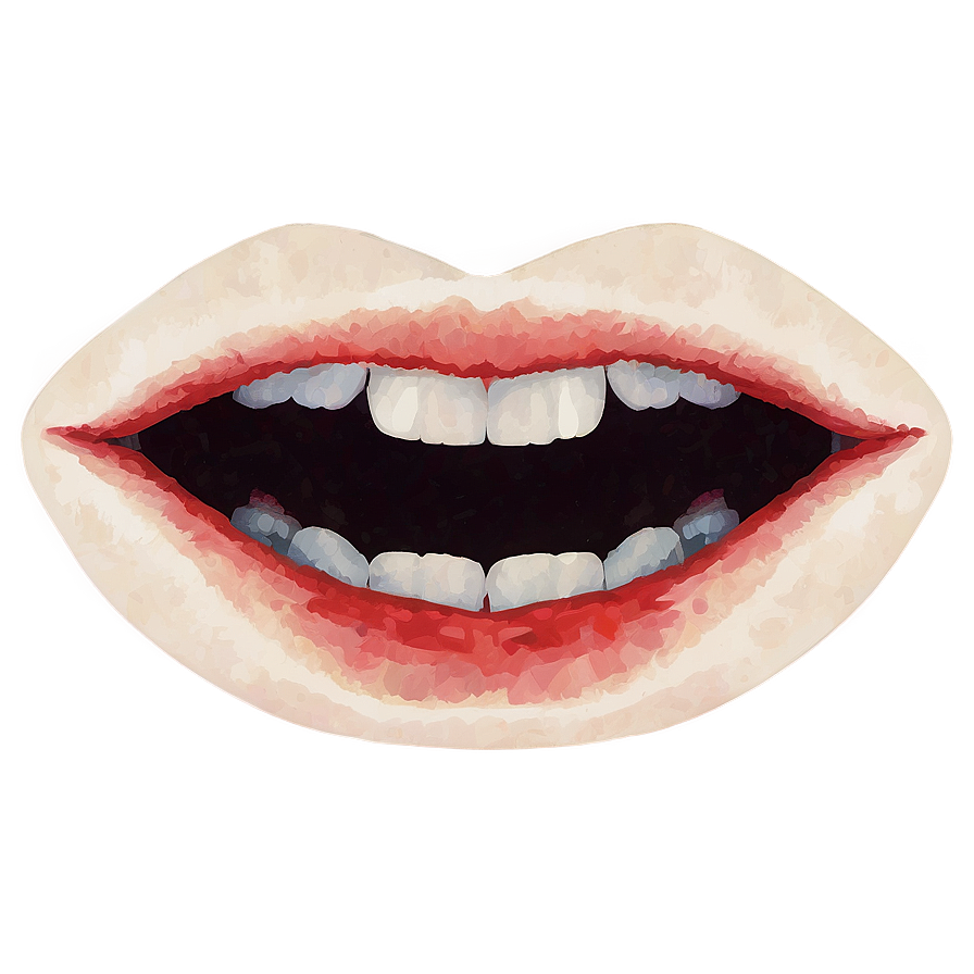 Mysterious Mouth Graphic Png Aqu PNG image