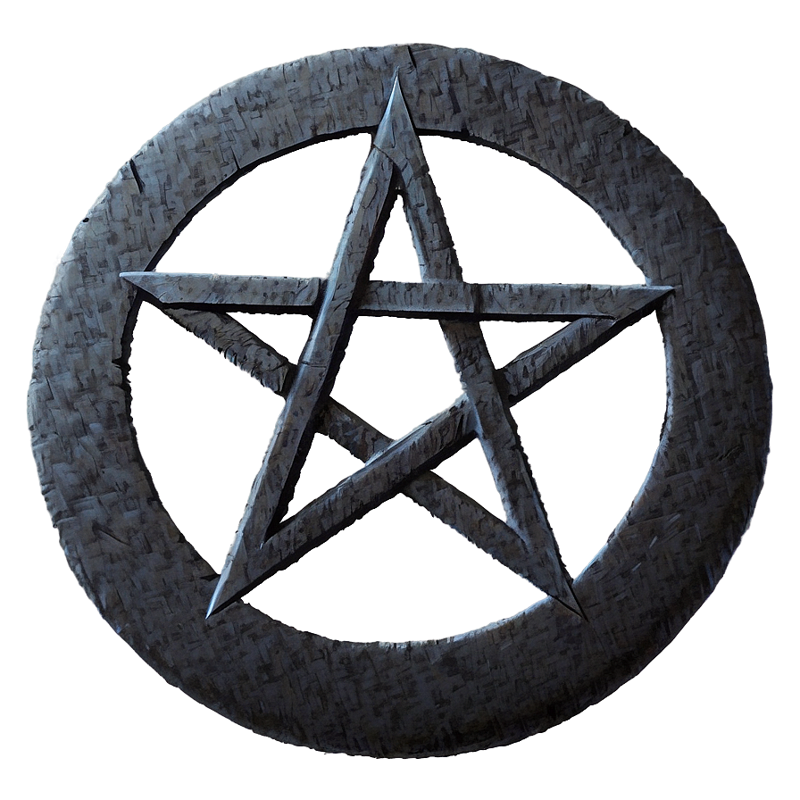 Mysterious Pentagram In Fog Png Lgd PNG image