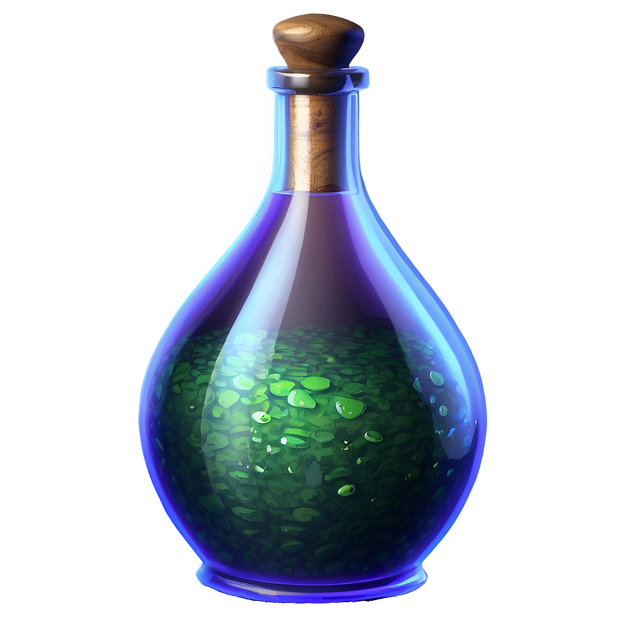 Mysterious Potion Bottle Png 57 PNG image