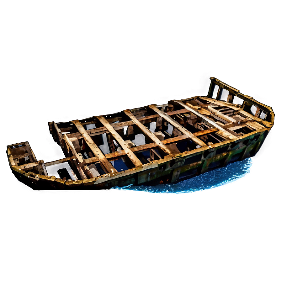 Mysterious Shipwreck Ocean Floor Png Uqk PNG image