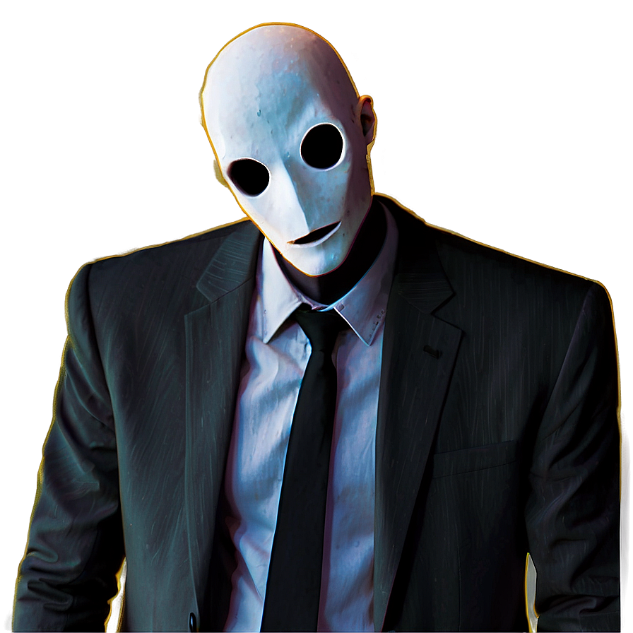 Mysterious Slender Man Png Lsd PNG image