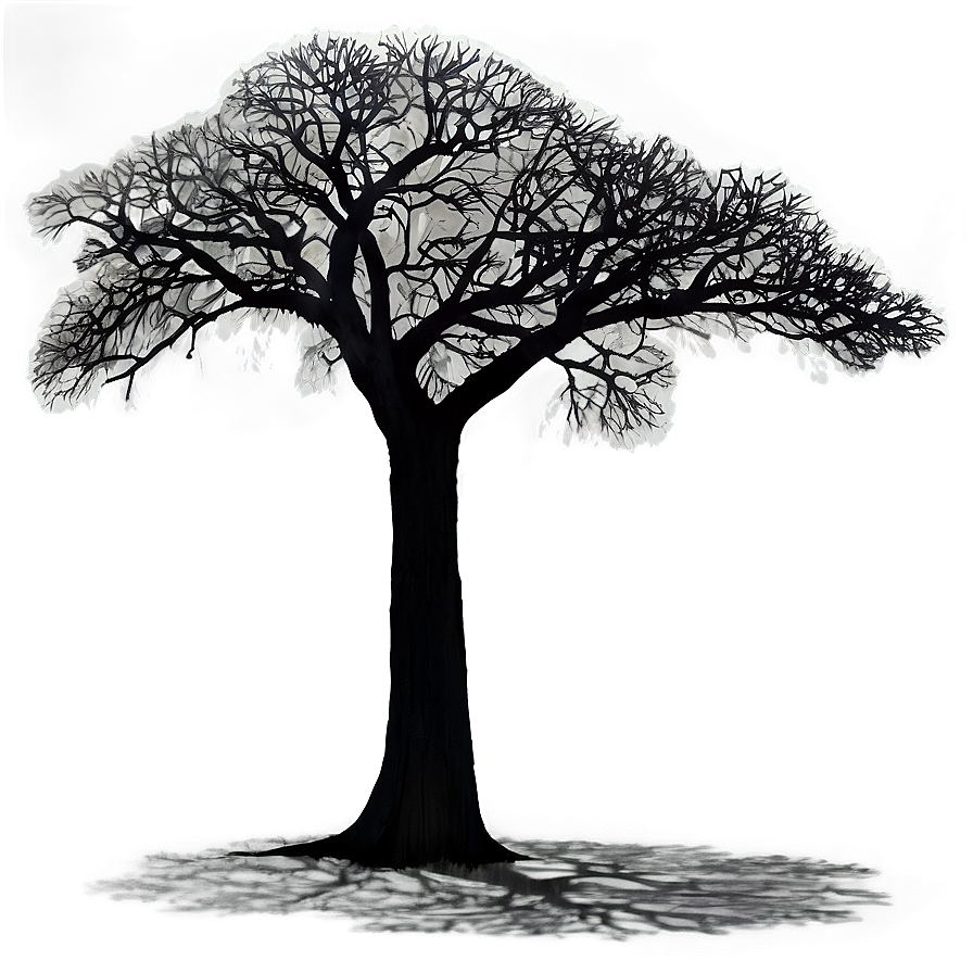 Mysterious Tree Shadow Png Spo47 PNG image