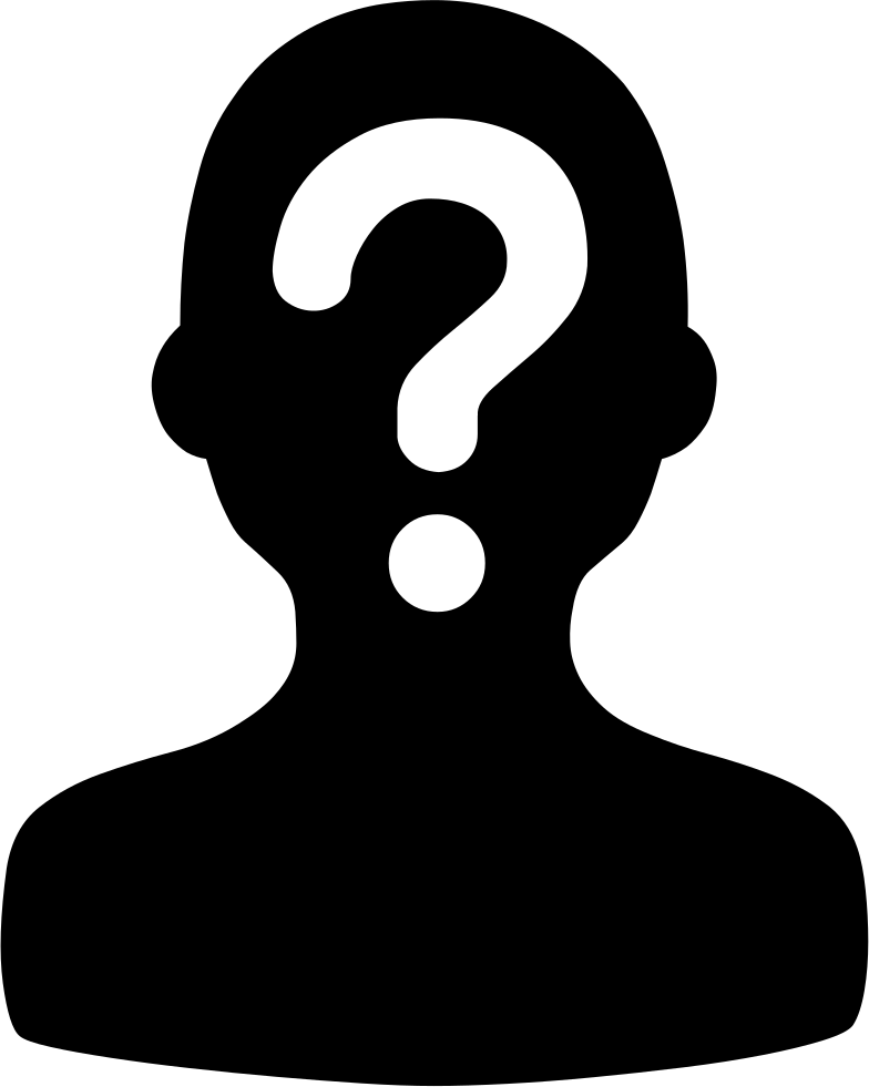 Mystery Person Silhouette PNG image