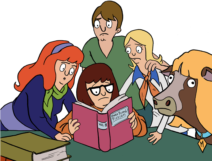 Mystery Team Gathering Animated PNG image