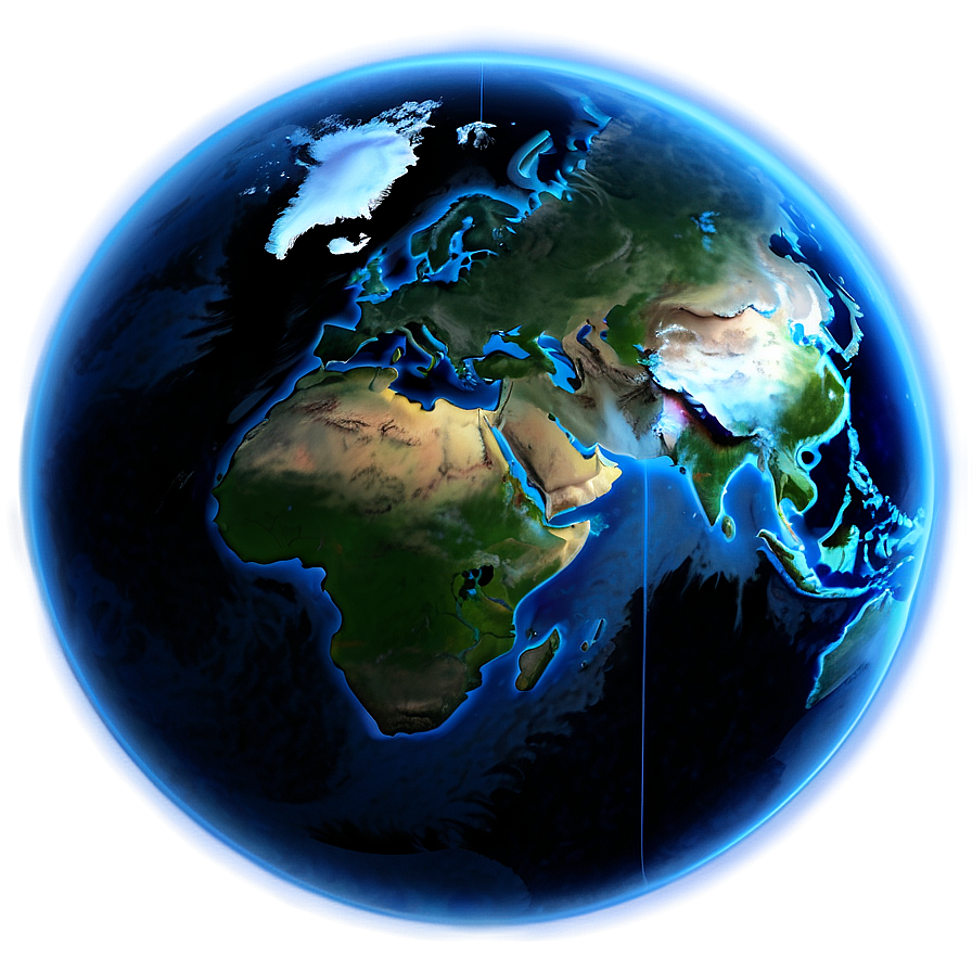 Mystic Blue Planet Vision Png Baa PNG image