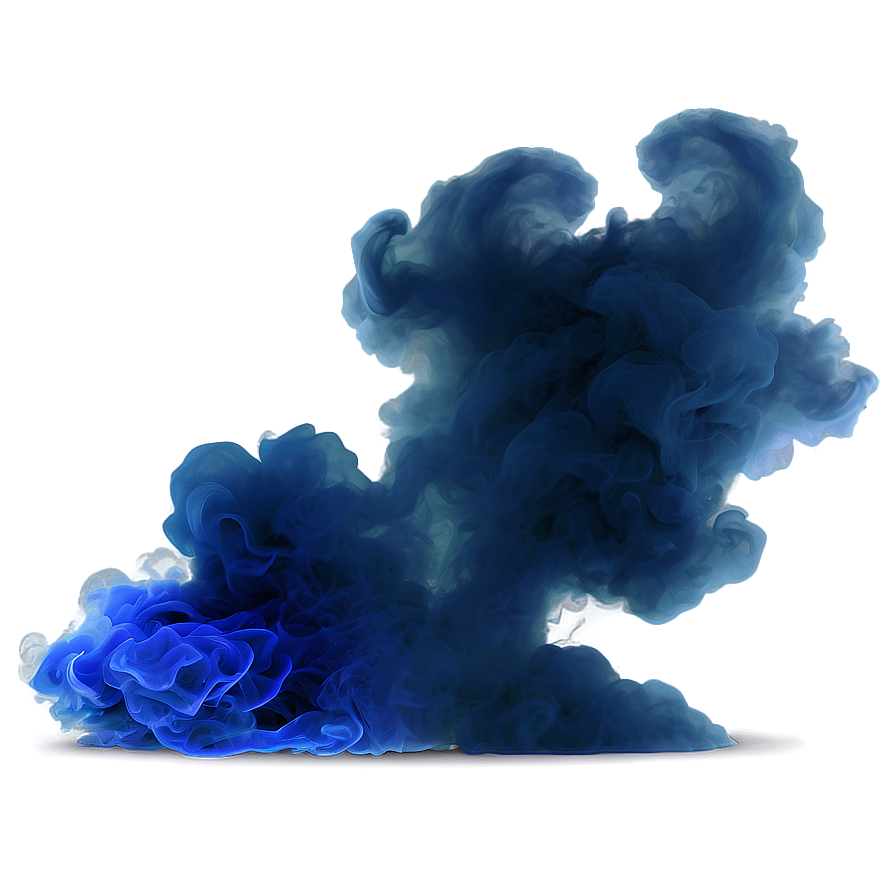 Mystic Blue Smoke Png 86 PNG image