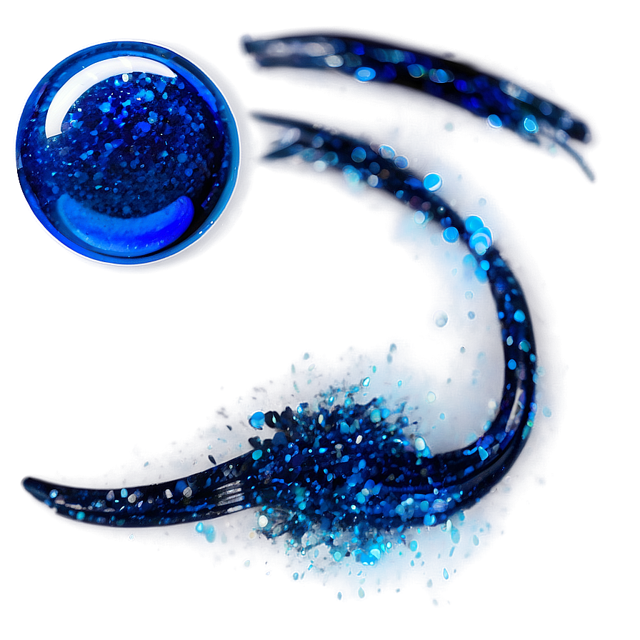 Mystic Blue Sparkle Png 06262024 PNG image