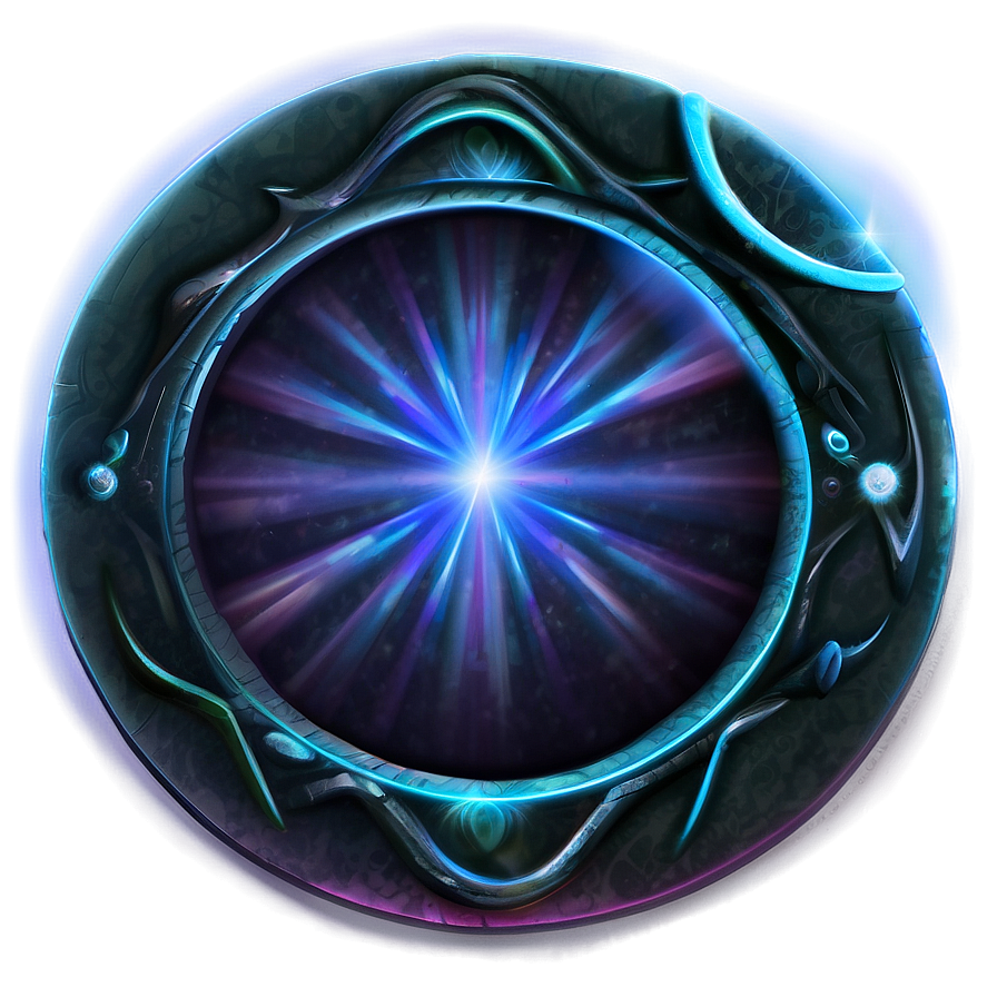 Mystic Circle Glow Png 06262024 PNG image