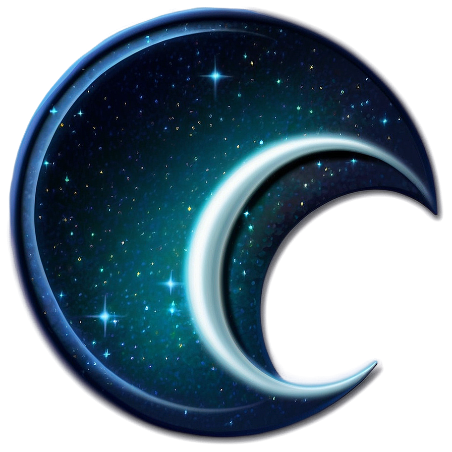 Mystic Crescent Moon Png Mpb38 PNG image