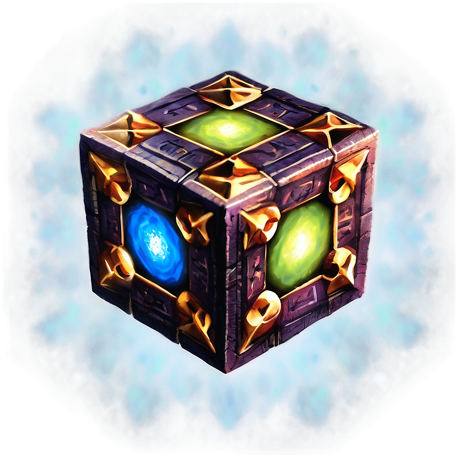 Mystic Cube Tesseract Png 06292024 PNG image