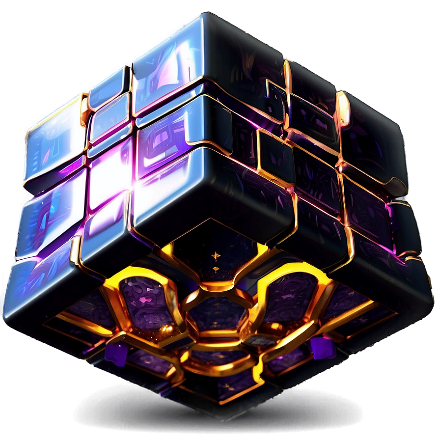 Mystic Cube Tesseract Png Fle PNG image