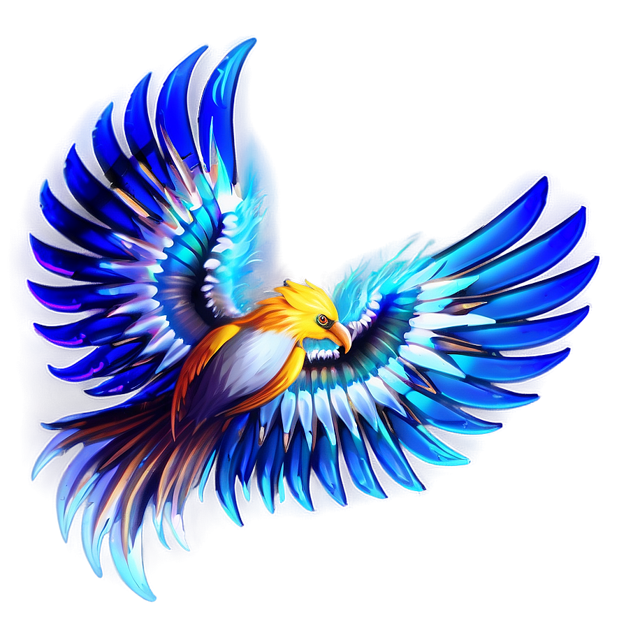 Mystic Phoenix Design Png Wgn2 PNG image