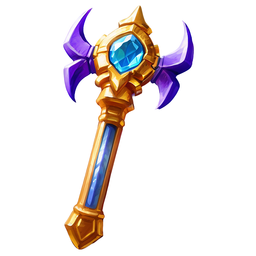 Mystic Power Scepter Png Jrl68 PNG image