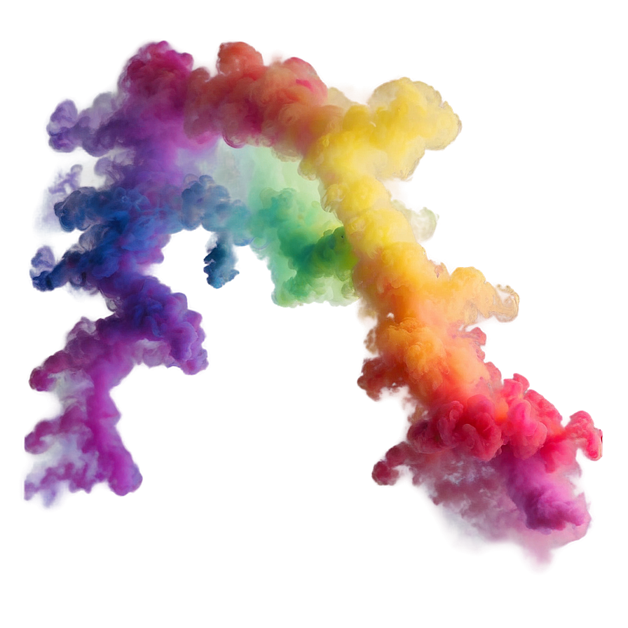 Mystic Smoke Rainbow Png Gtj PNG image