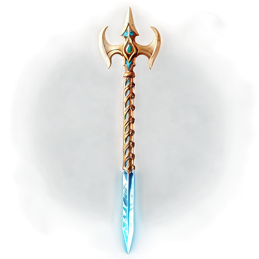 Mystic Trident Png 05252024 PNG image