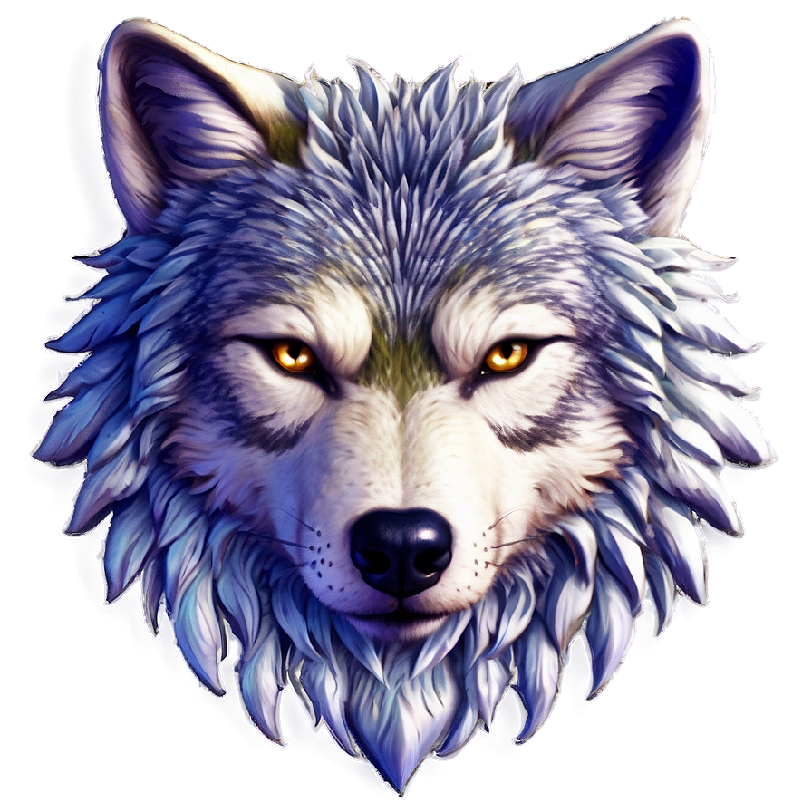 Mystic Wolf Face Symbol Png Gbs22 PNG image