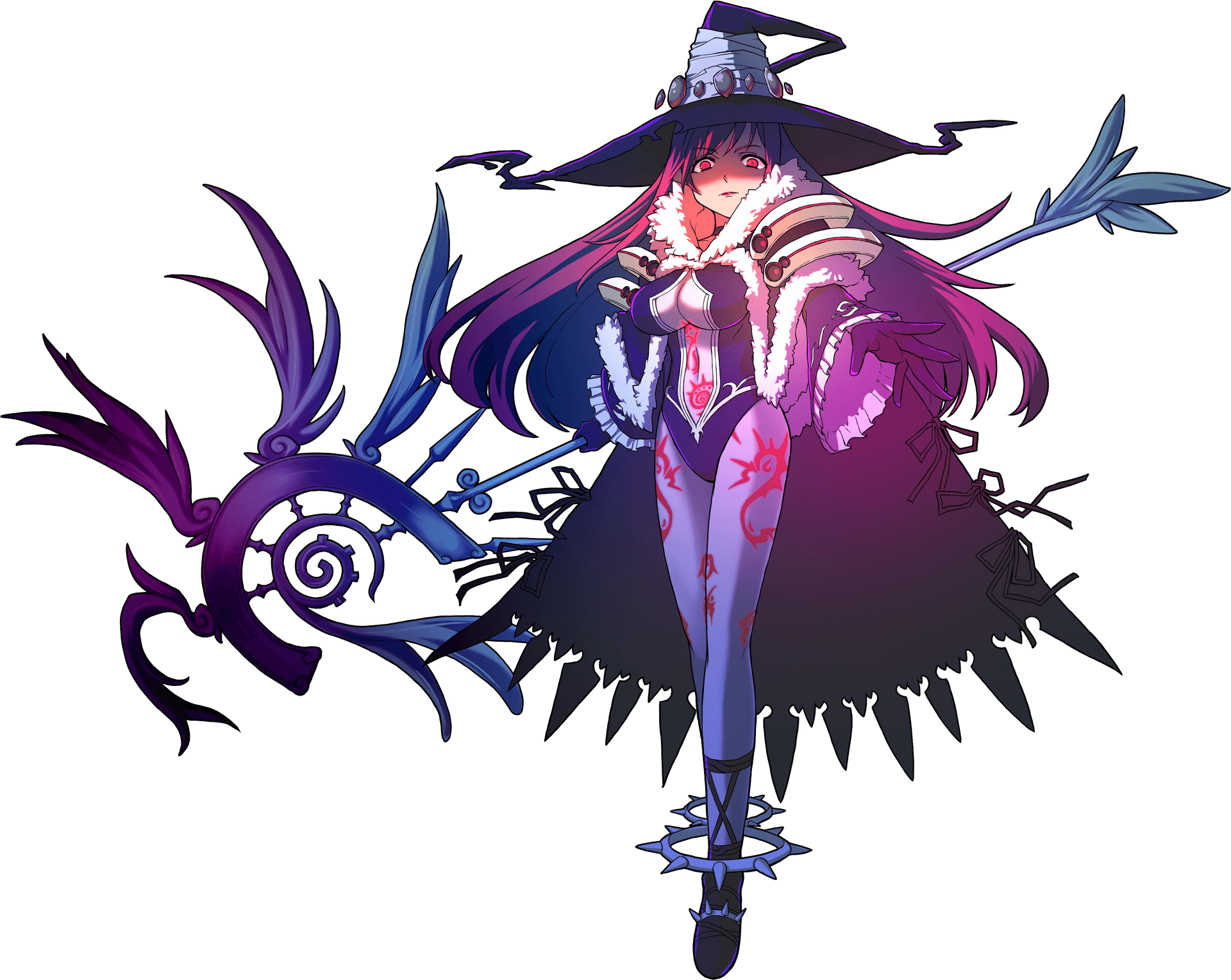 Mystical_ Anime_ Witch PNG image