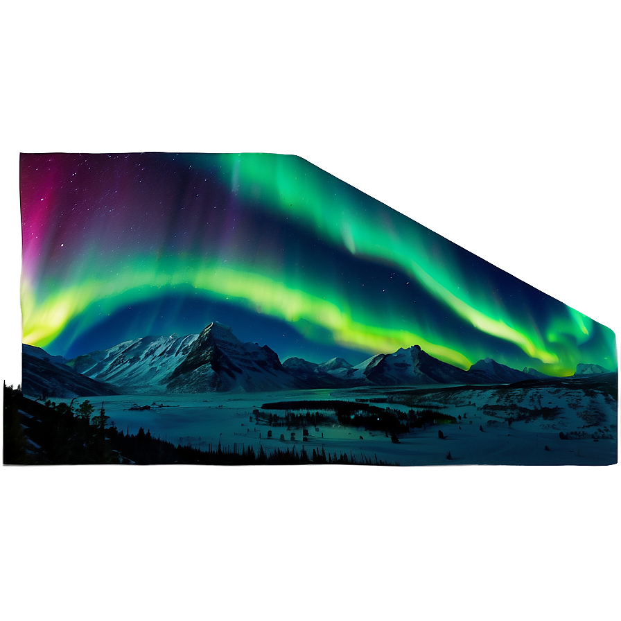 Mystical Aurora Borealis Sky Png 48 PNG image