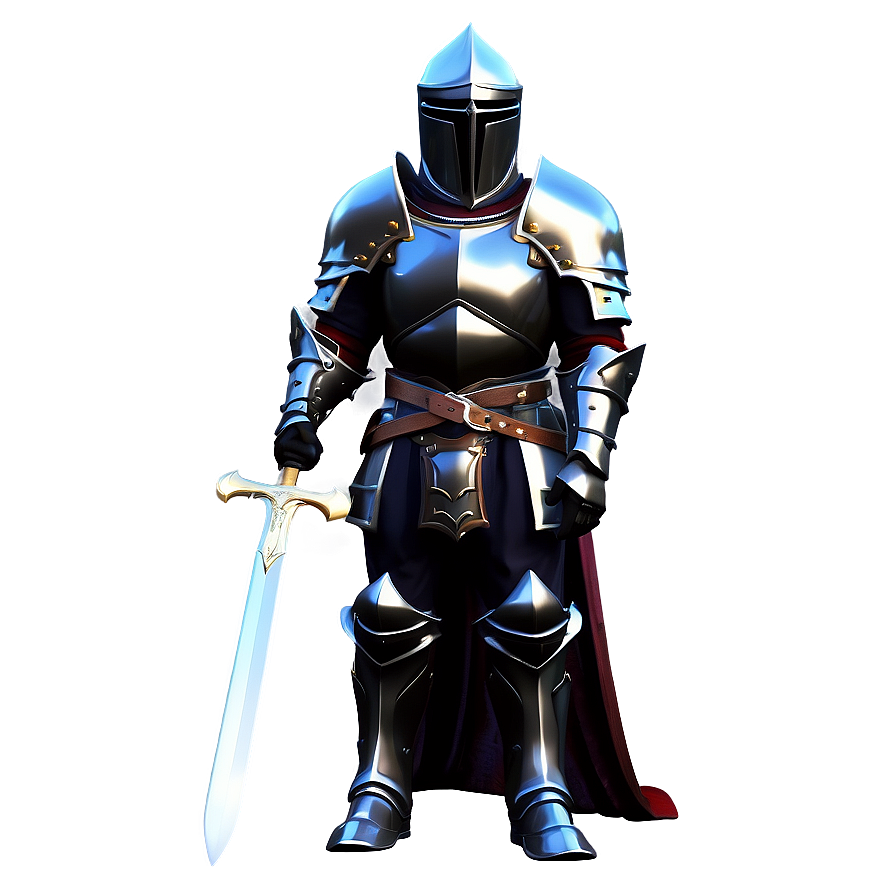 Mystical Black Knight Png Ohc99 PNG image