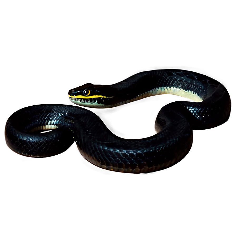 Mystical Black Snake Png Gts PNG image