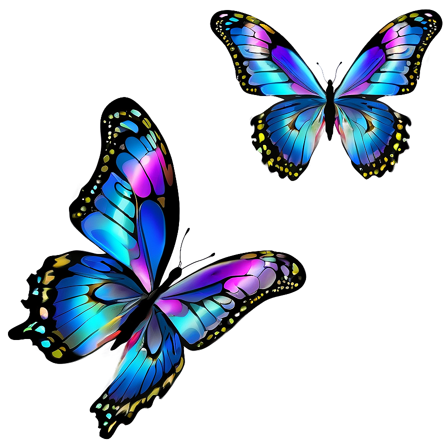 Mystical Butterfly Aura Png Ffa PNG image