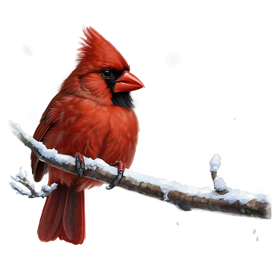 Mystical Cardinal Drawing Png Mst PNG image