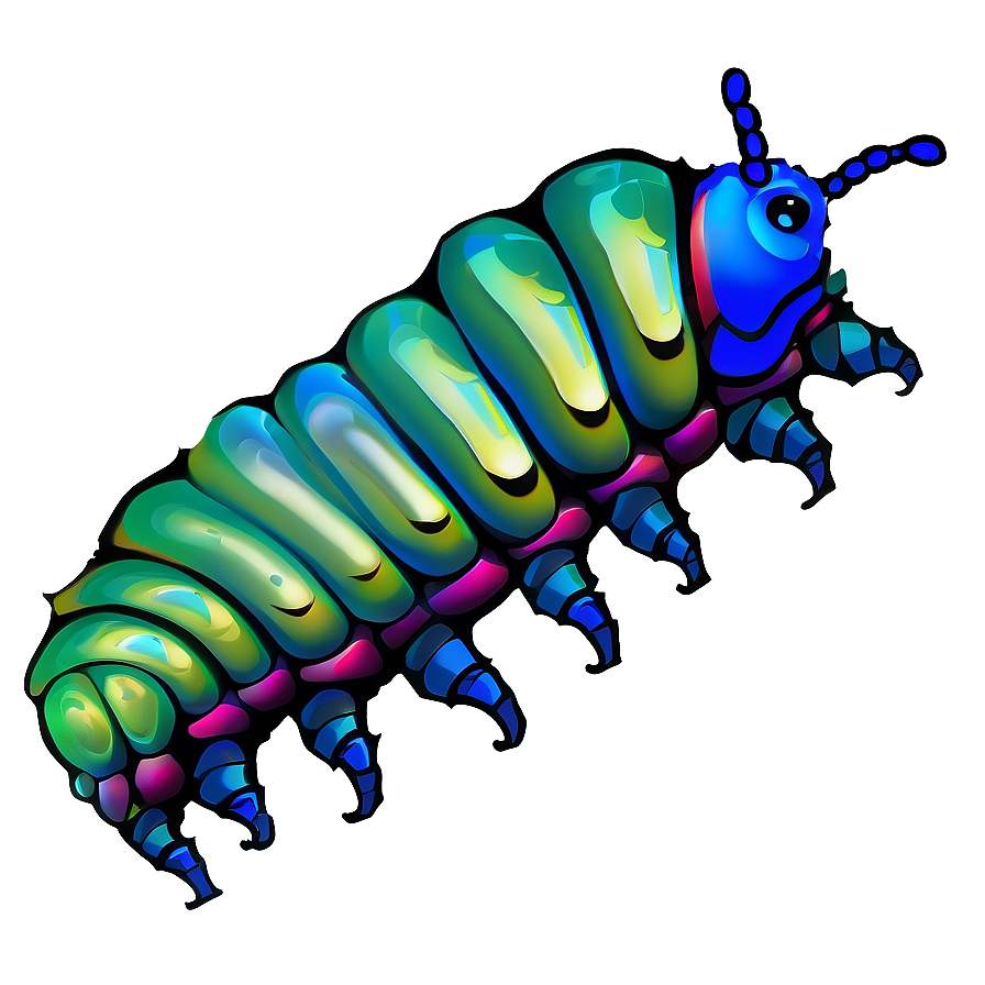 Mystical Caterpillar Fantasy Png Cbi PNG image