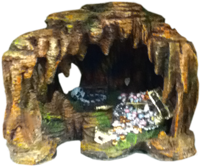 Mystical_ Cave_ Entrance PNG image