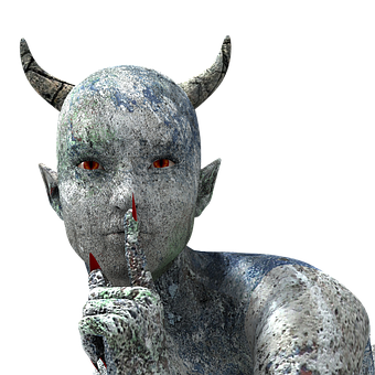 Mystical_ Creature_ Silence_ Gesture PNG image