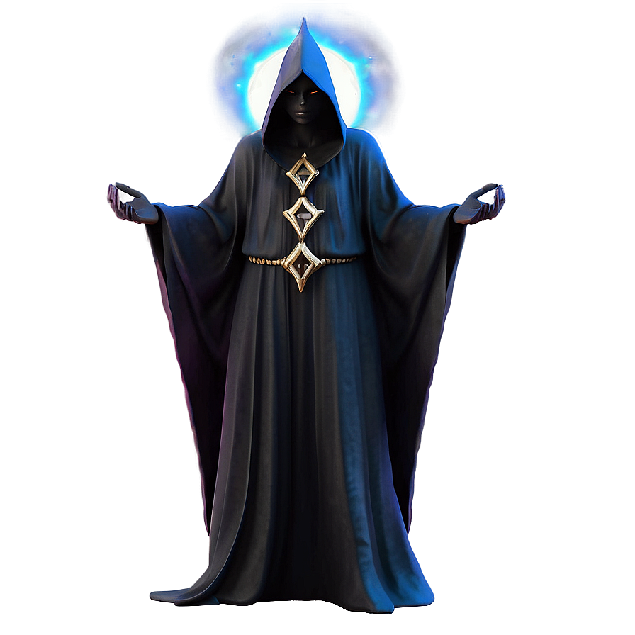 Mystical Dark Magic Figure Png Egb77 PNG image